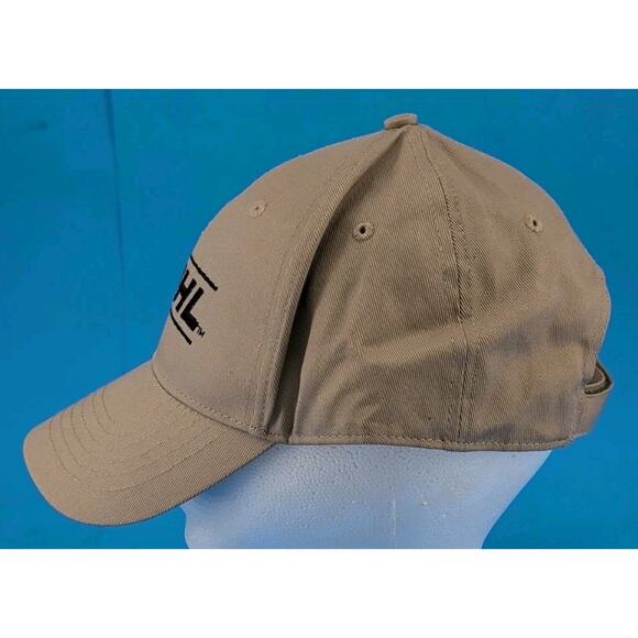 Team STIHL Hat Cap Strap Back Tan STIHL Outfitters Apparel Chainsaws Tools - Picture 2 of 8